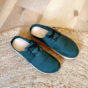 Bryr Zoe Platform Clogs in Spruce size 39